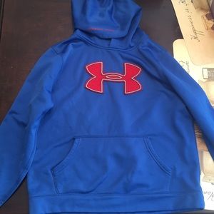 Youth XL Under Armour Blue Hoodie